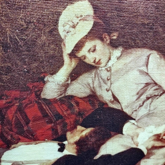 Oil painting (lovers) - Picture 2 of 5